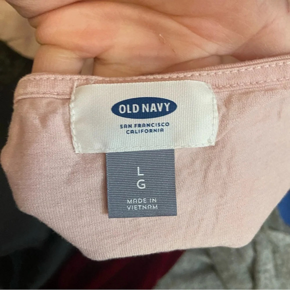 💥5/$25 Old navy women’s blush pink coloured lightweight top  in size large - Picture 6 of 7